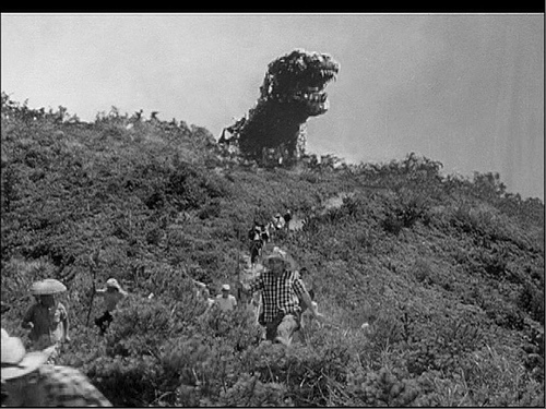 godzilla hillside