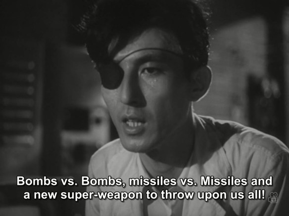dr. serizawa "bombs vs. bombs"