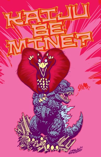 At this rate I won't be surprised if I manage to find a movie about a kaiju-sized leprechaun for next month.