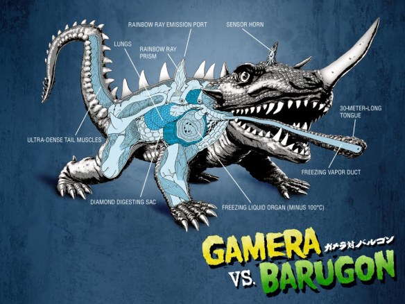 Because in the movie with the ice-spitting, exploding rainbow-launching jewel-asauraus, clunky dialogue is what ruins my suspension of disbelief.