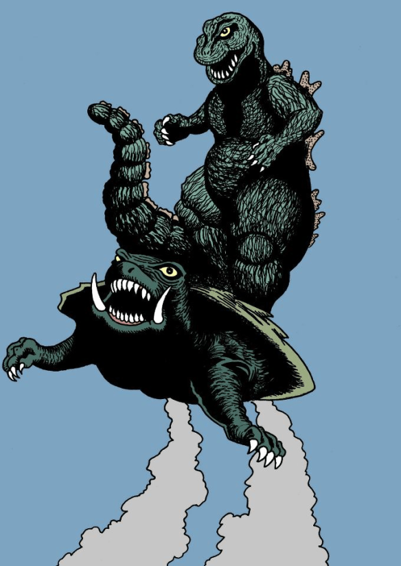 It's normal to hear shredding guitar solos whenever you look at this, right?