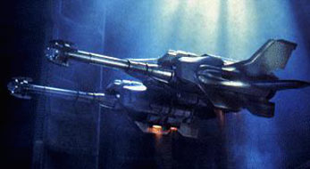 Or maybe it's because it looks like a cross between the snowspeeders from Empire Strikes Back and the spinners from Blade Runner.