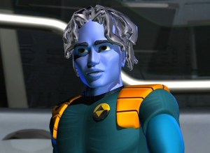 Which also explains why some of the pilots have chrome hair.