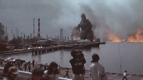 As ever, Godzilla's mudhole stompsmanship is on-point.