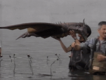 All the scenes with the 200 ft. tall teamsters were left on the cutting room floor.