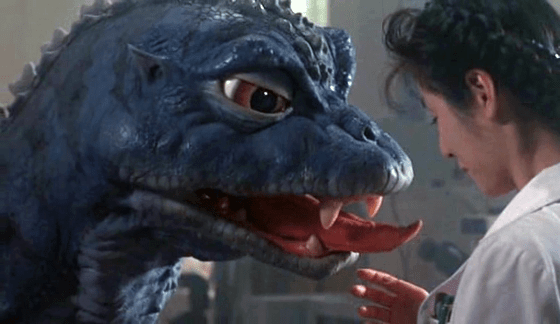 The bedroom eyes and long tongue tell me he doesn't mind. ಠ_ಠ