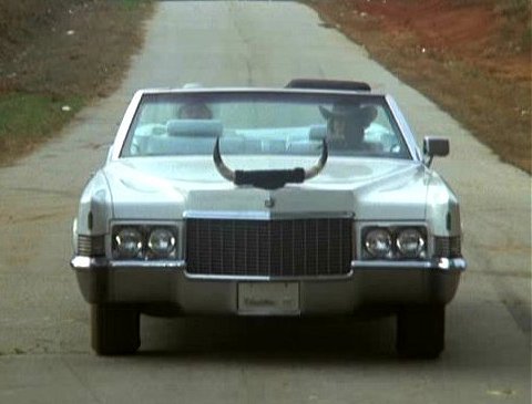 True story: I had a Matchbox car of Boss Hogg's BITCHING Cadillac as a kid, and I loved to pretend that the bull horns could spin fast enough to make the car fly like a helicopter.
