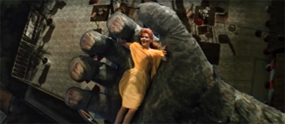 Even monsters love dinner and a show.