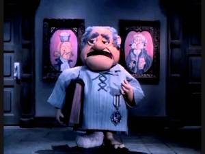 BM doesn't appear to have any teeth at all. I don't know if that makes him better or worse off than Dr. Who.